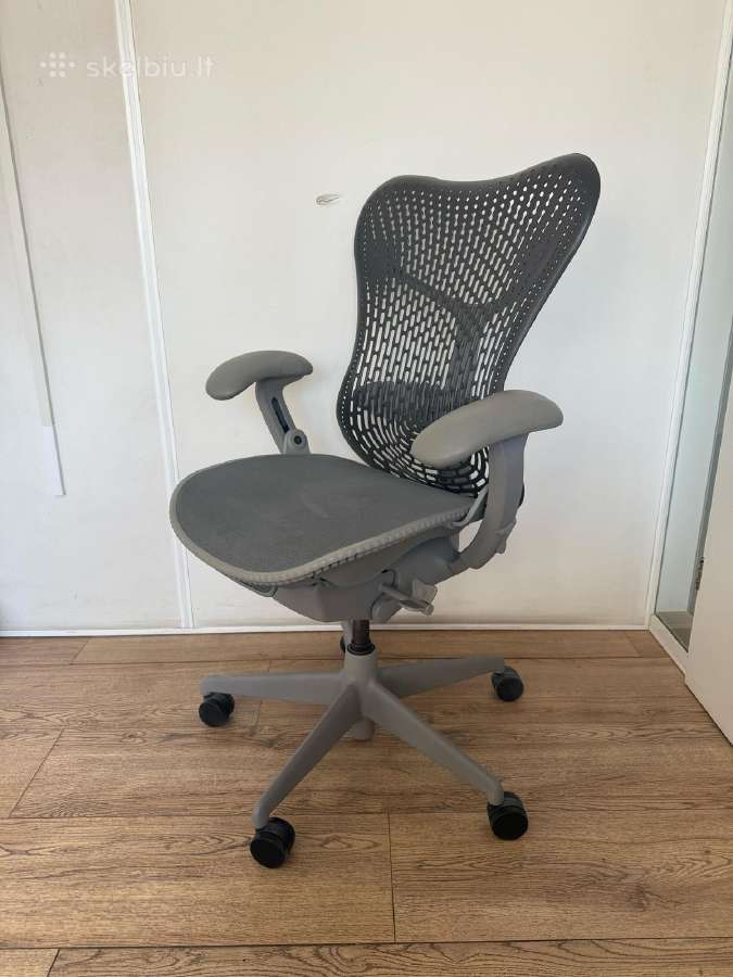 Herman Miller Mirra Ligtgrey Black - nuotraukos Nr. 9