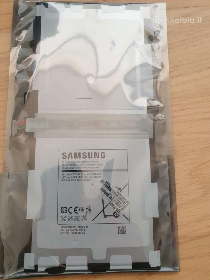 Nauja Samsung Galaxy Tab S 10.5 baterija (sm-t805)