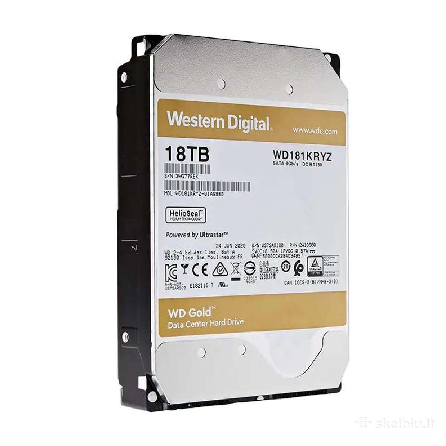 Atnaujinti serveriniai HDD diskai 3tb - 12tb - nuotraukos Nr. 7