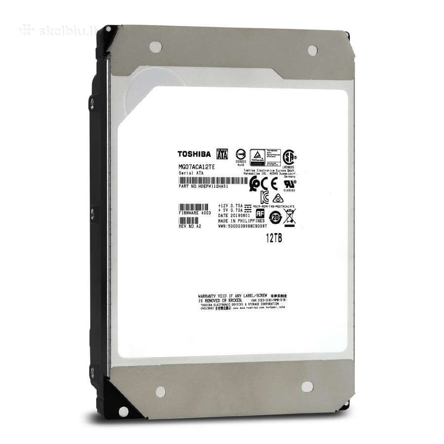 Atnaujinti serveriniai HDD diskai 3tb - 12tb - nuotraukos Nr. 11