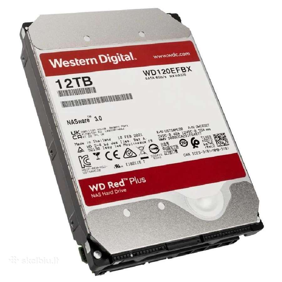 Atnaujinti serveriniai HDD diskai 3tb - 12tb - nuotraukos Nr. 13