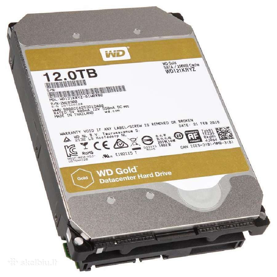Atnaujinti serveriniai HDD diskai 3tb - 12tb - nuotraukos Nr. 15