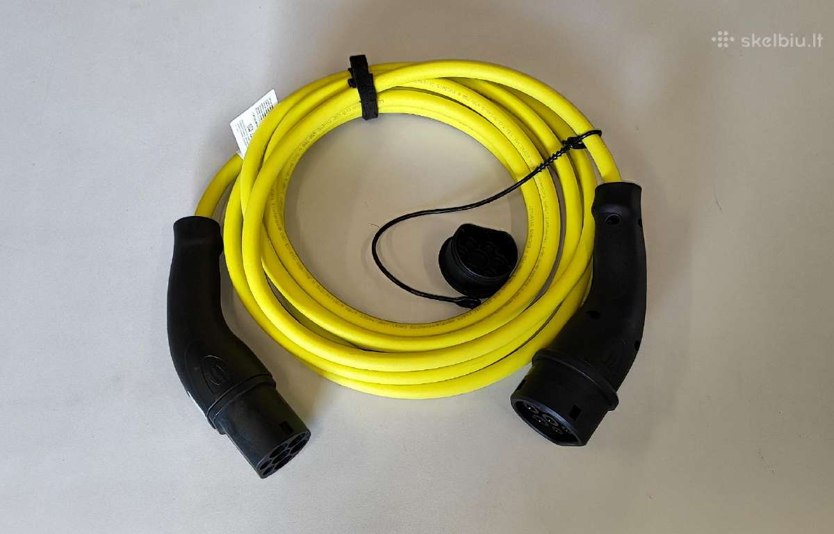 Type2 - Type2 kabelis Harting 11kw 5,5metru - nuotraukos Nr. 2