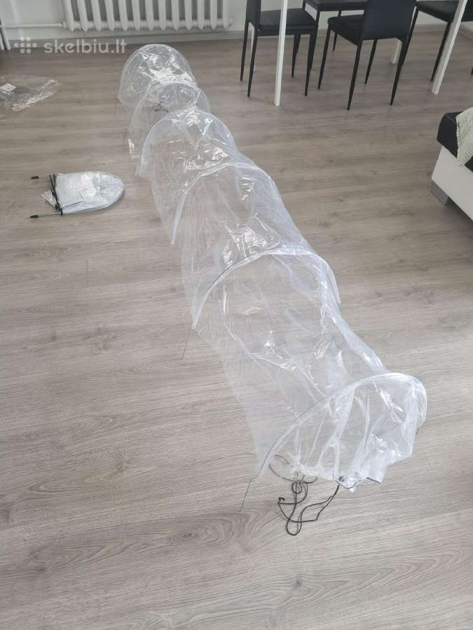 Mini šiltnamis(3m ilgis, 0,5~m lankas, turiu 2vnt)