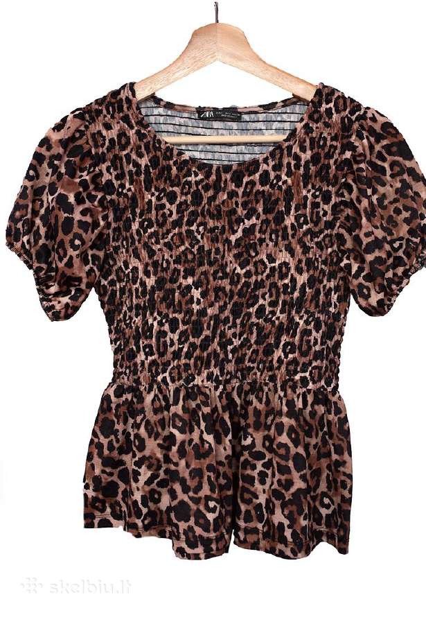 Zara Leopardinė tigrinė palaidinė - nuotraukos Nr. 2