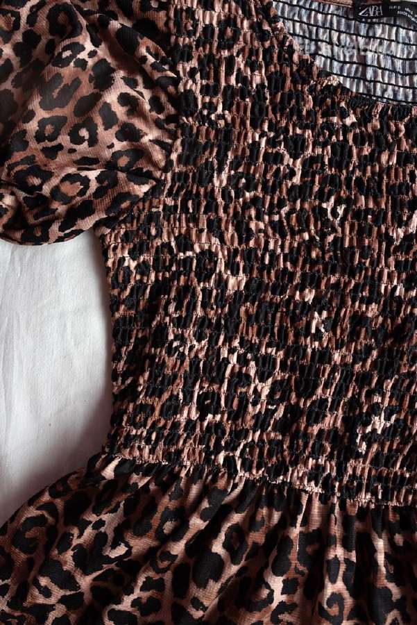 Zara Leopardinė tigrinė palaidinė - nuotraukos Nr. 3