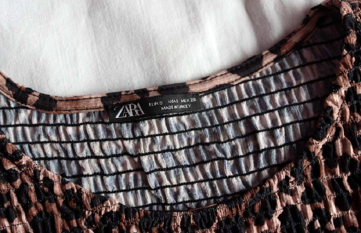 Zara Leopardinė tigrinė palaidinė - nuotraukos Nr. 4