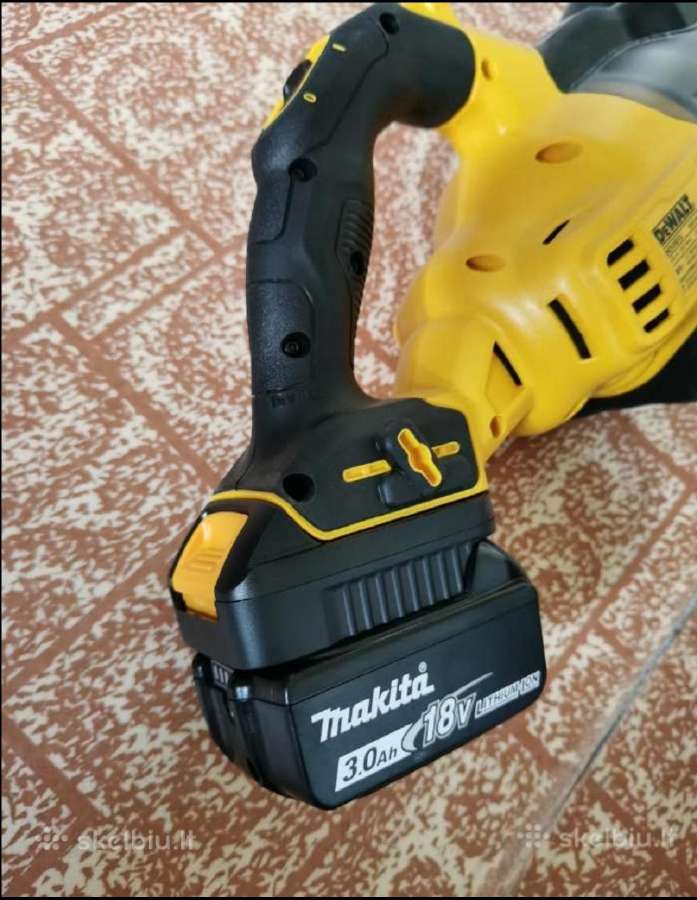 Baterijų adapteriai bosch milwaukee dewalt ryobi - nuotraukos Nr. 11
