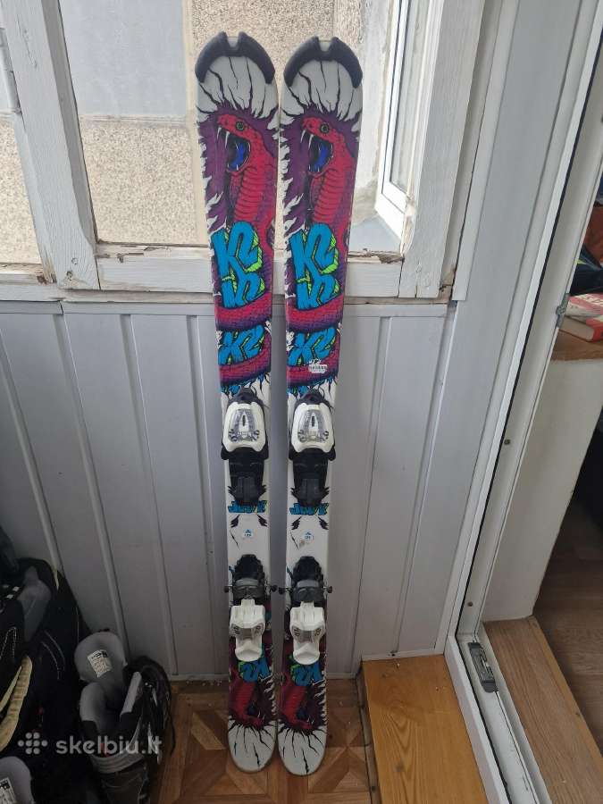 Kalnu Slides Dynastar su apkaustais 110 - 175 cm. - nuotraukos Nr. 11