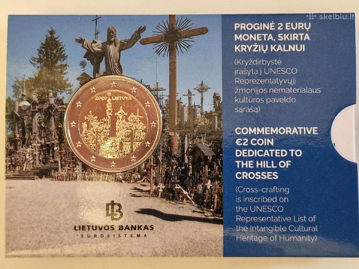 2 eurų proginės monetos Bu (kortelėse) 2015-25m - nuotraukos Nr. 6