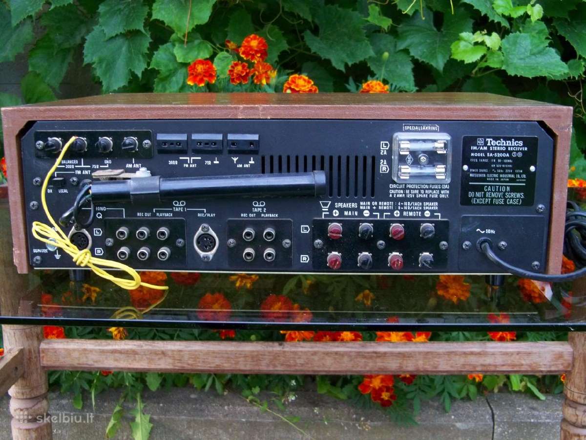 Technics Sa 500. 400. 300. 200. 5150. 5200a. - nuotraukos Nr. 37