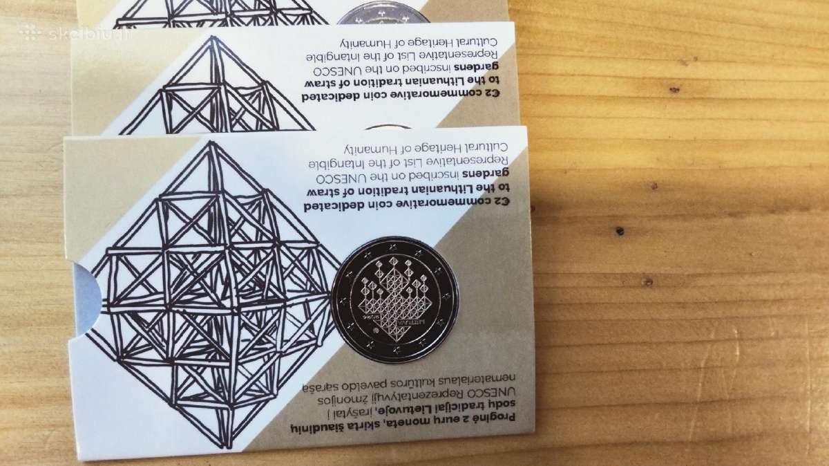 Moneta šiaudiniams sodams 2€ - nuotraukos Nr. 2