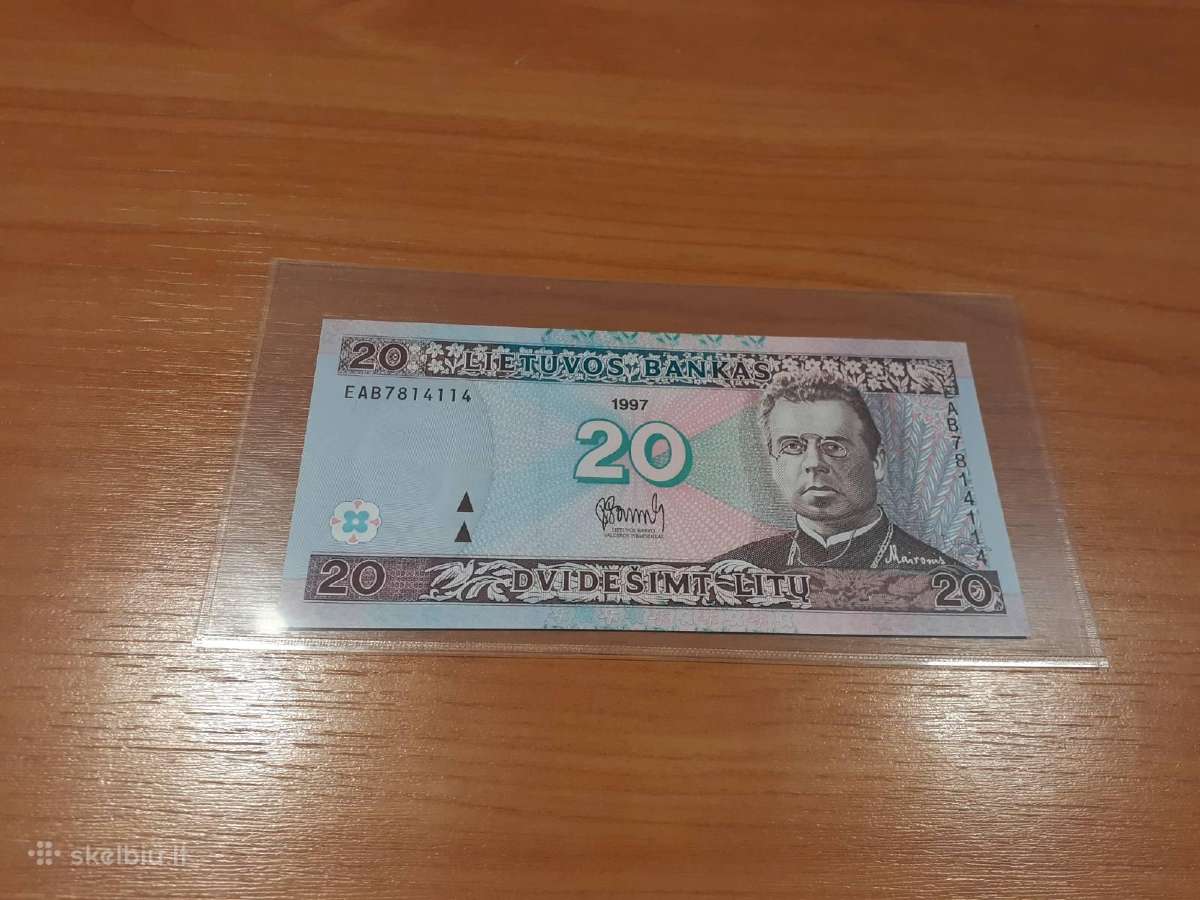 1997 m.20 lt unc