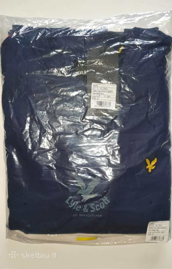 Lyle & Scott vyriskas bliuzonas, naujas, M dydis - nuotraukos Nr. 4