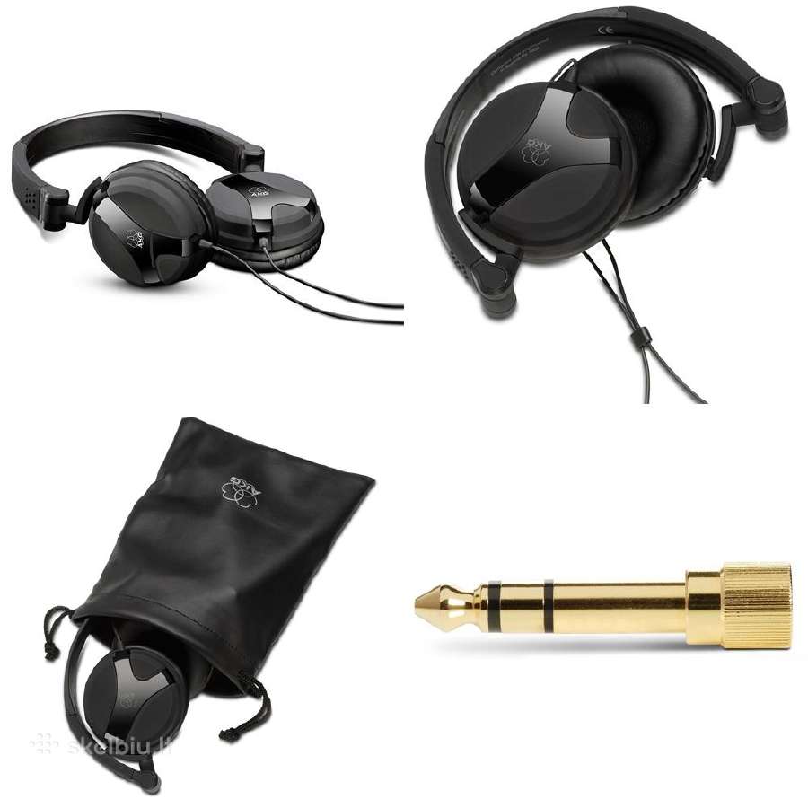 Ausines Akg by Harman 518 Black - nuotraukos Nr. 3