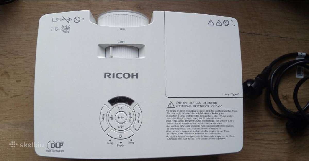 Ricoh Pj X2240 (Hdmi /237 val./ siuntimas) - nuotraukos Nr. 2