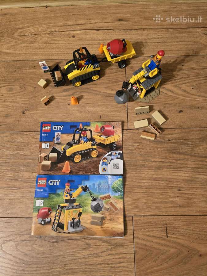 Lego 60252 statybų buldozeris