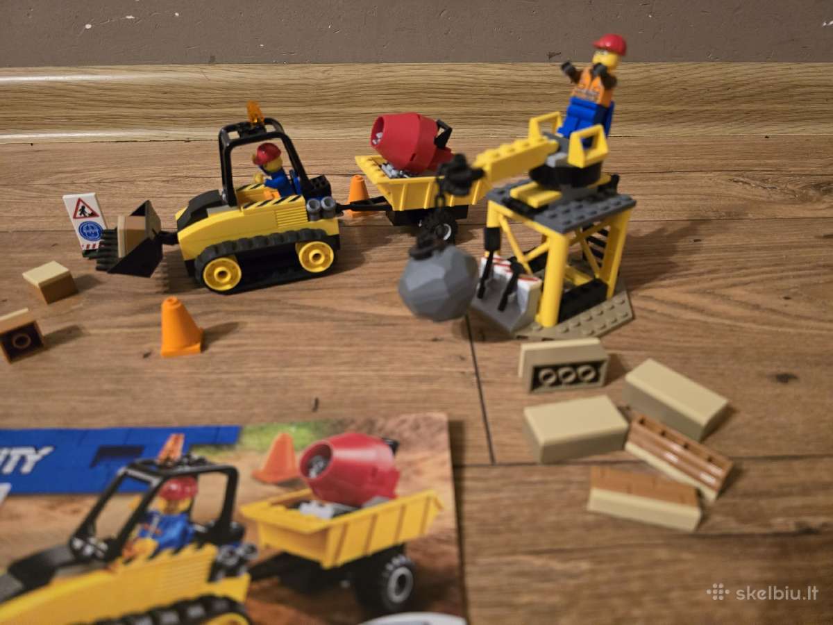 Lego 60252 statybų buldozeris - nuotraukos Nr. 2