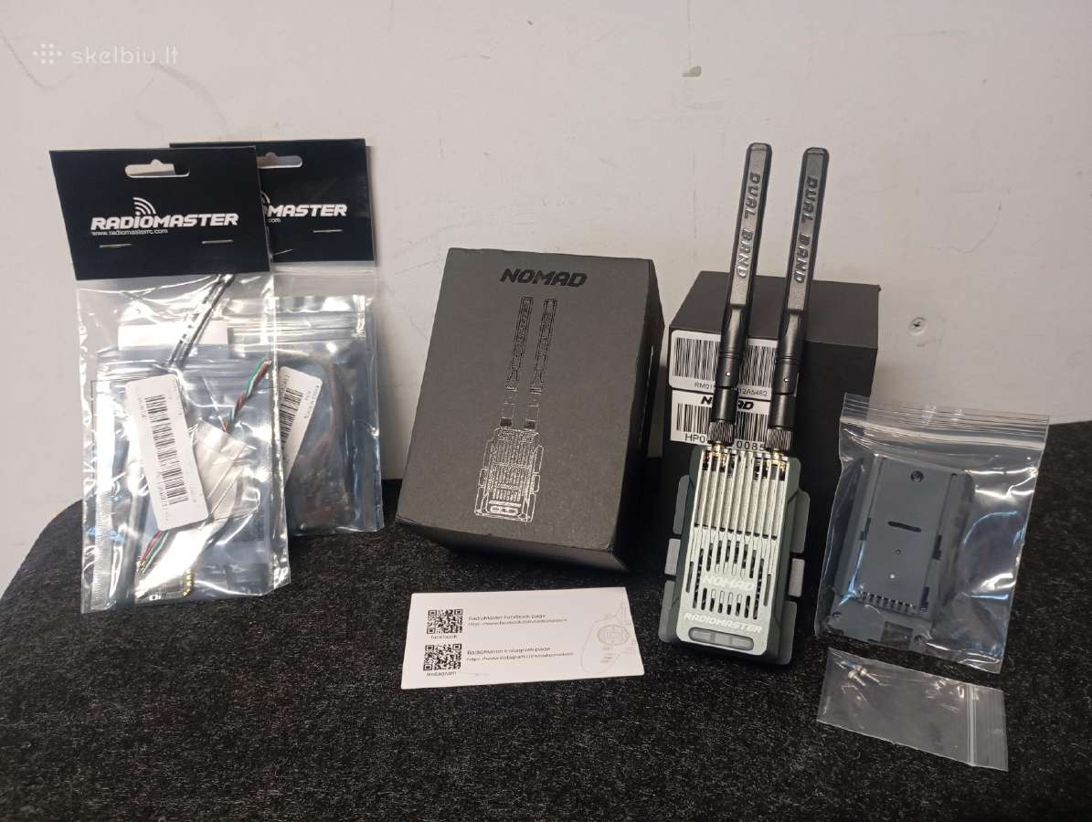 Nauji Radiomaster Nomad Dual 1w Gemini Tx