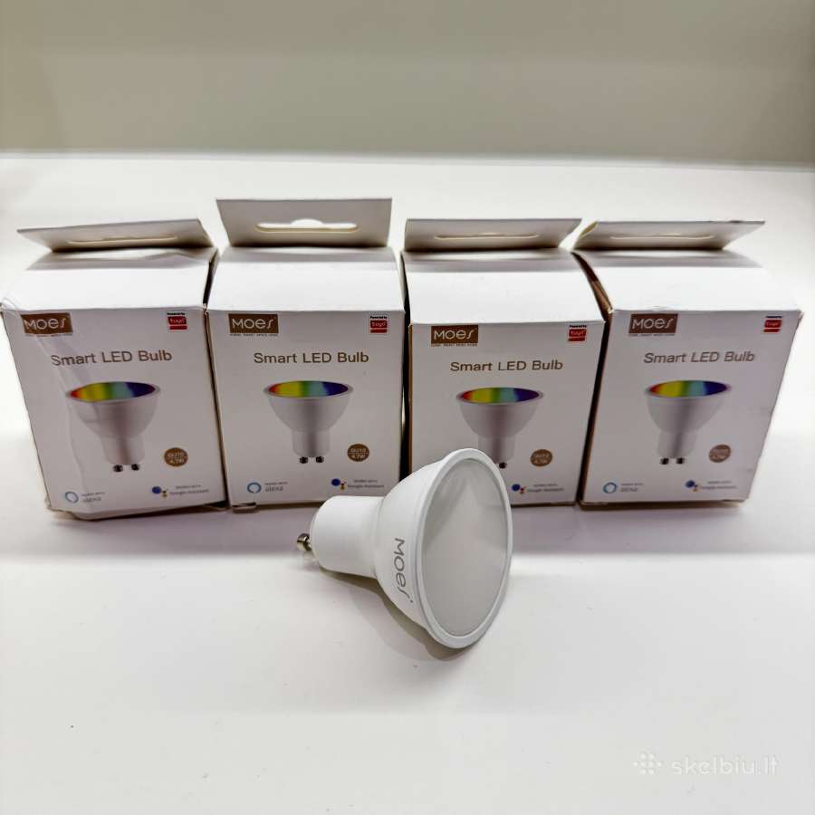 Gu10 Rgb LED lemputės Moes