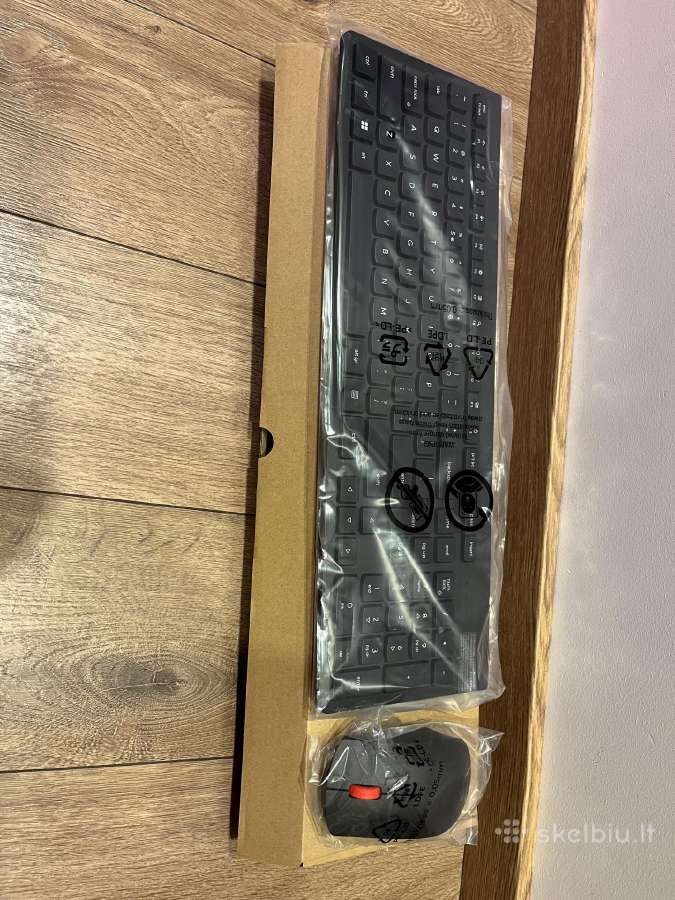 Lenovo wireless bevielis komplektas klav. Pelė - nuotraukos Nr. 2