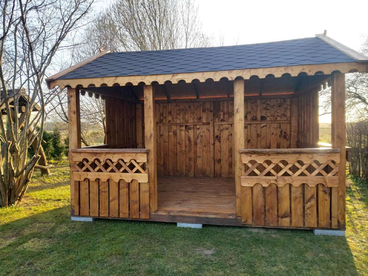 Pavėsinės Ir Kiti Medienos Gaminiai - nuotraukos Nr. 37