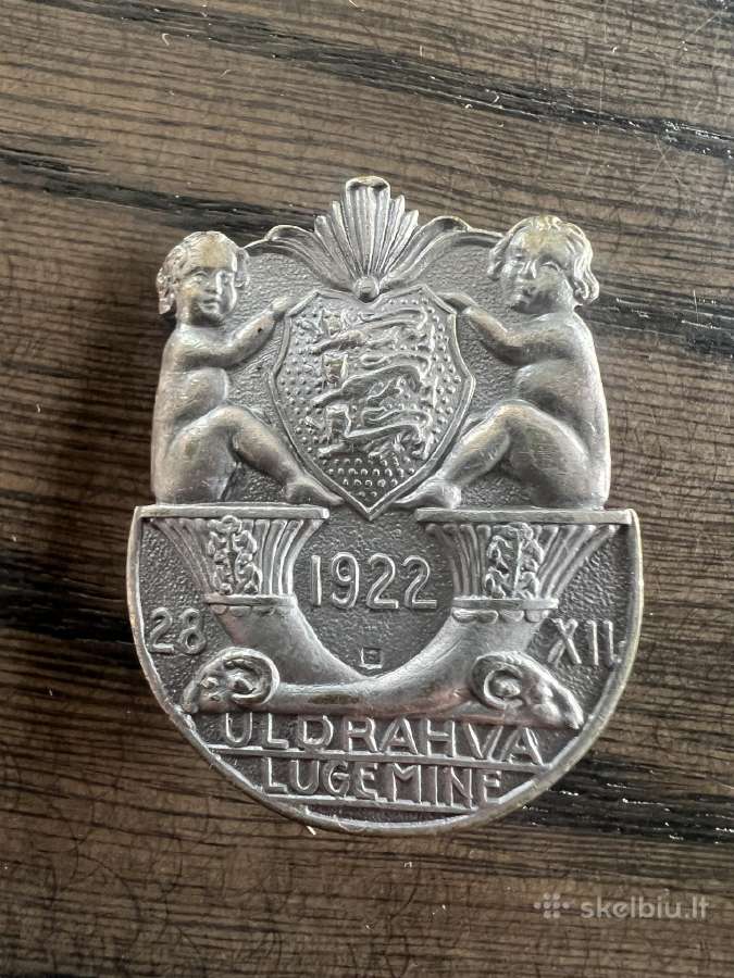 Estijos ženklelis 1922 m. – gyventojų surašymas
