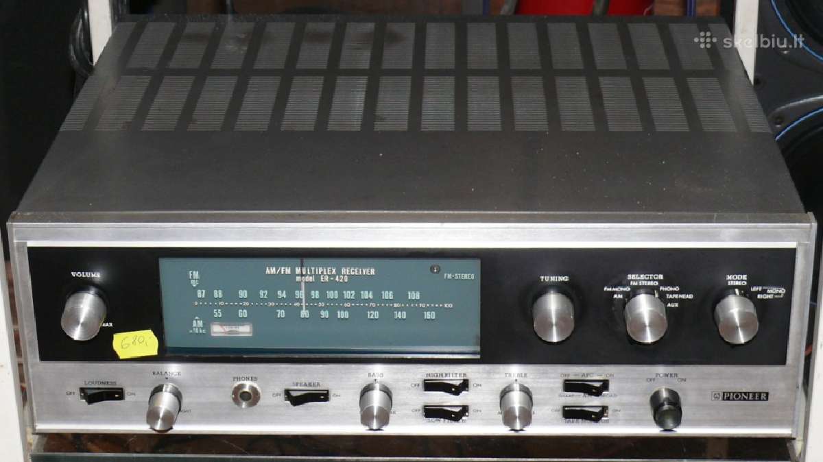Lempinis resyveris Pioneer Er-420