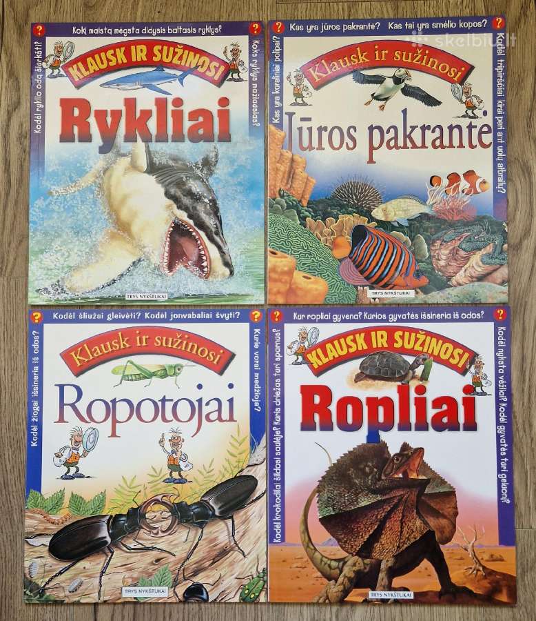 Klausk ir sužinosi enciklopedijos