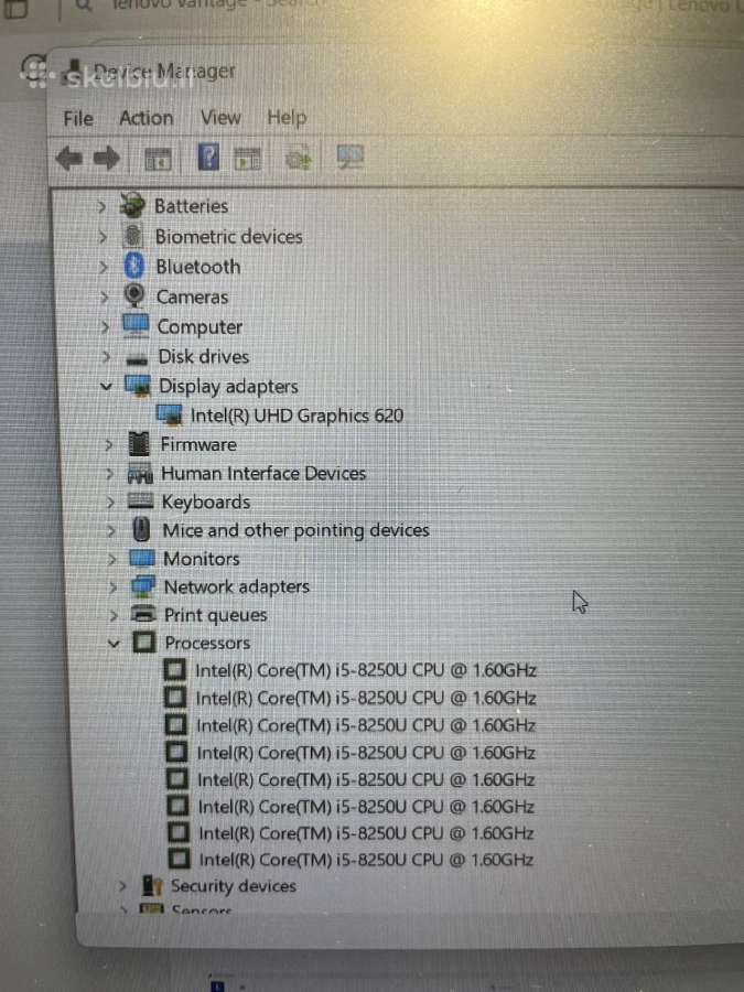 Lenovo Thinkpad X280 I5-8250u 256 GB SSD 8 GB RAM - nuotraukos Nr. 7