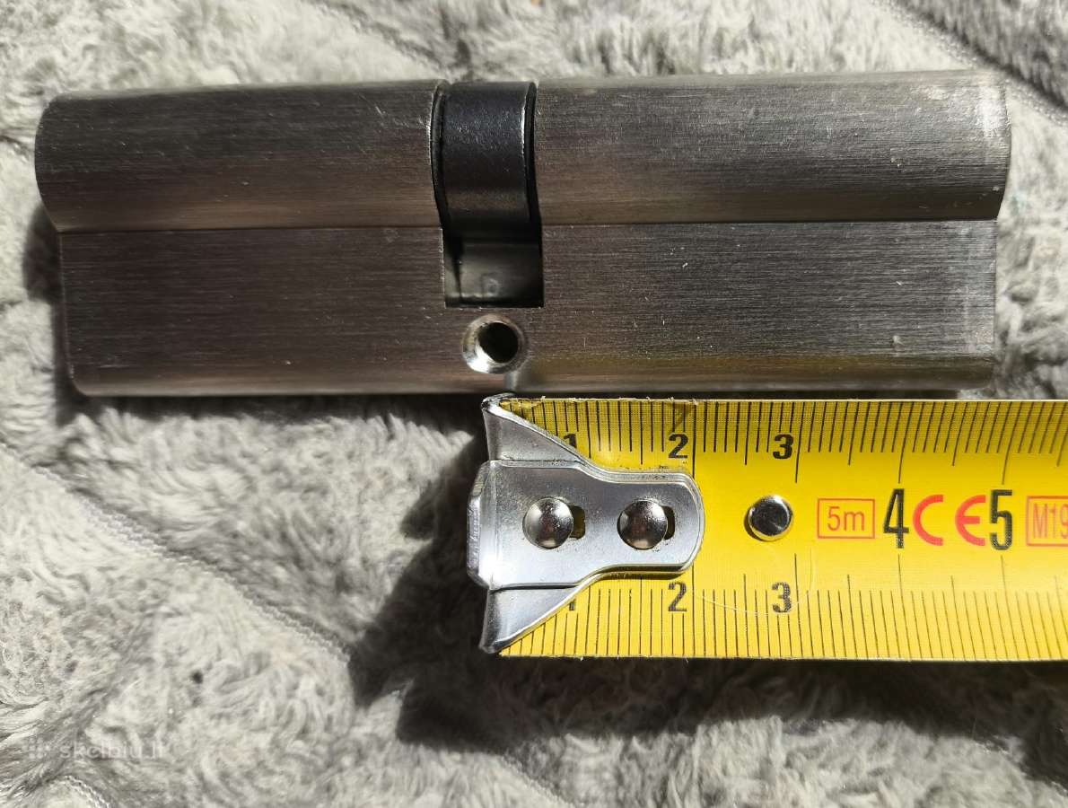 Spynu cilindrai plastikinems durims 45/50 - nuotraukos Nr. 3