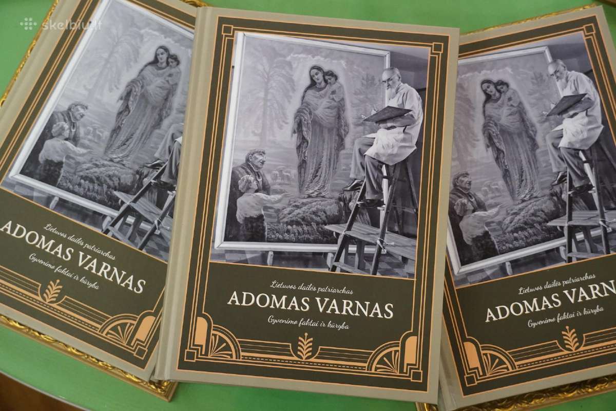Knyga „Lietuvos dailės patriarchas Adomas Varnas“