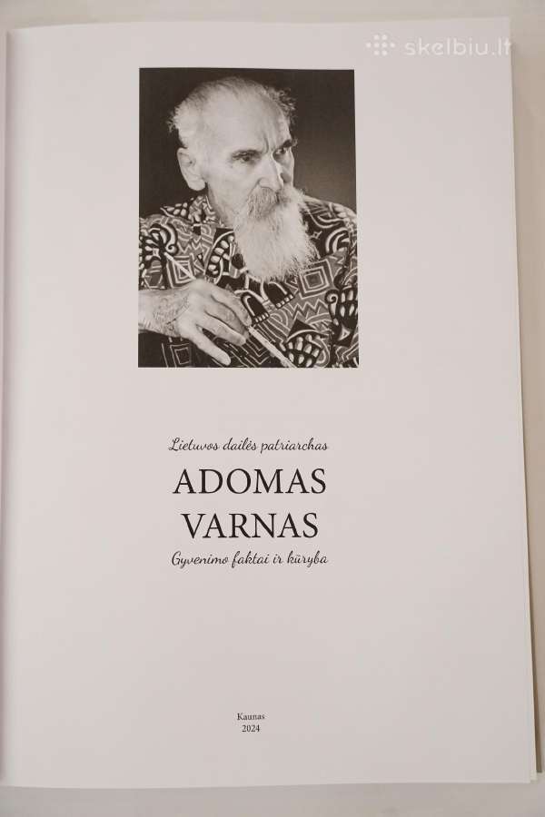 Knyga „Lietuvos dailės patriarchas Adomas Varnas“ - nuotraukos Nr. 3