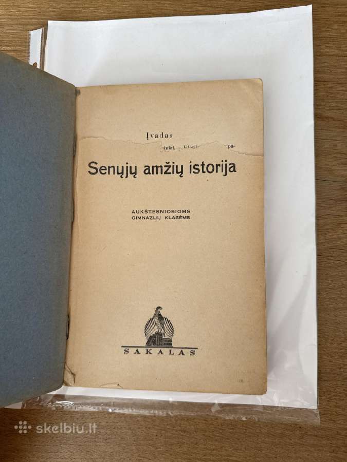 Senųjų amžių istorija 1936 m. - nuotraukos Nr. 2