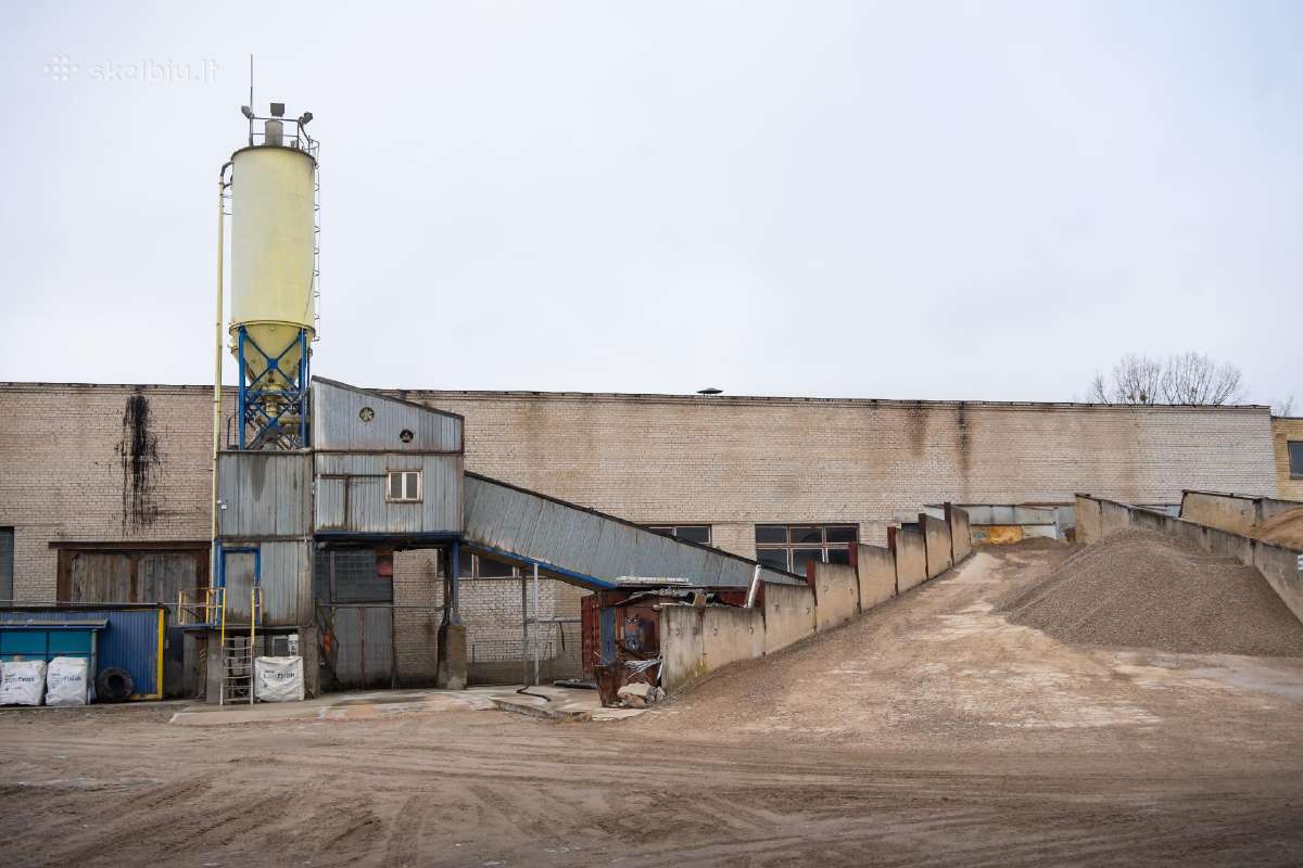 Parduodama sertifikuoto betono gamybos įranga