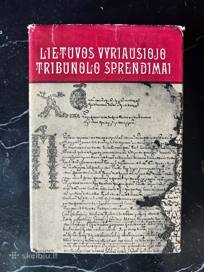 Lietuvos vyriausiojo tribunolo sprendimai 1583-165