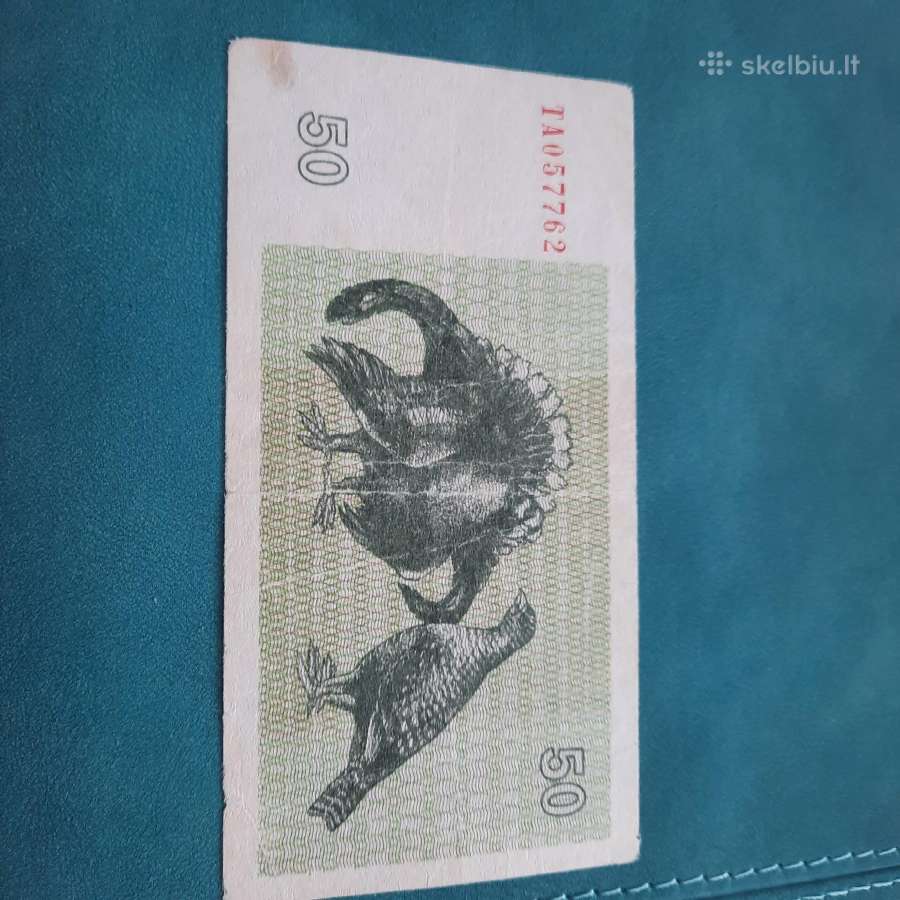 50 talonų (tetervinai) 1992m. - nuotraukos Nr. 4
