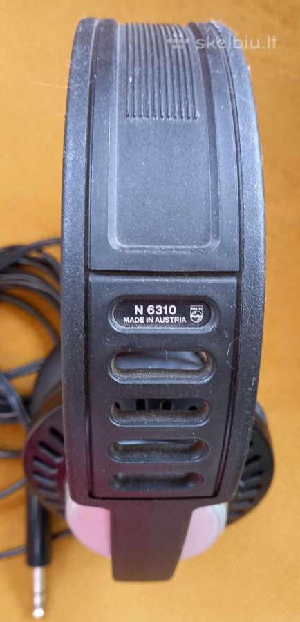 Vintažinės ausinės Philips - nuotraukos Nr. 3
