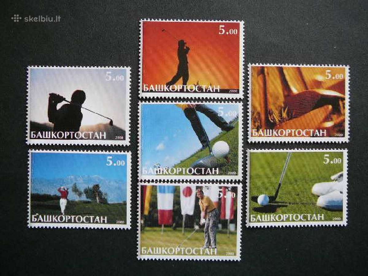 Golfas Baskirija (R) 2000 Mnh bsk879