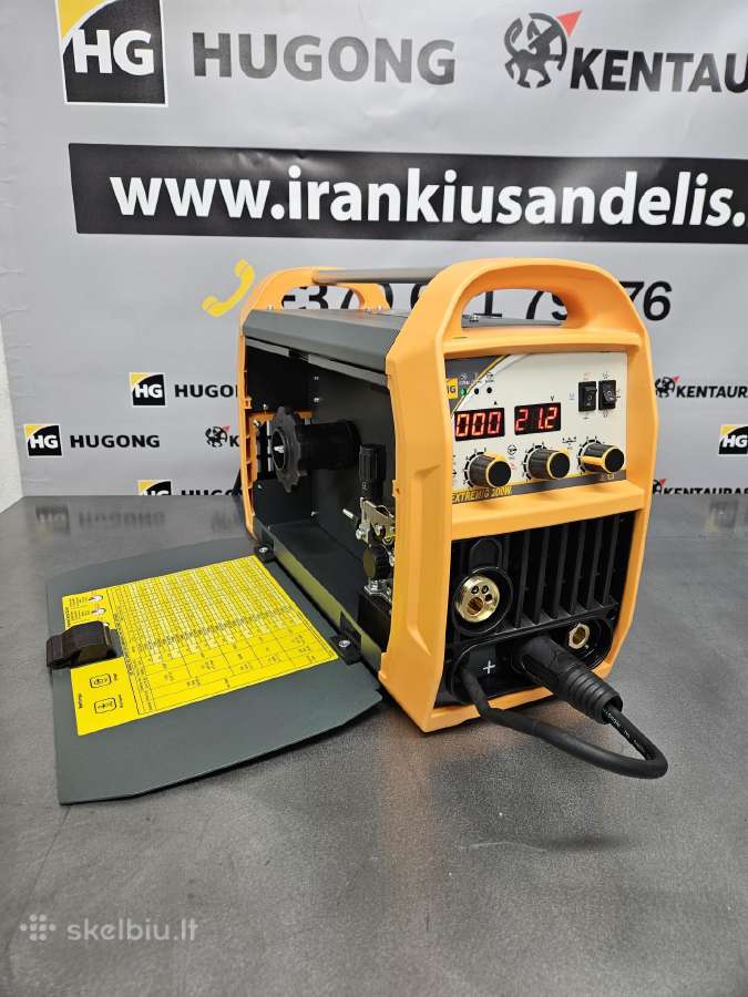 Hugong Extremig 200w III 200a, 230v Video