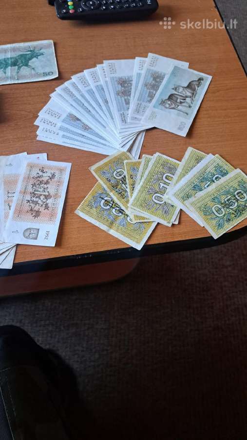 Parduodu Lietuvos banknotus - nuotraukos Nr. 2