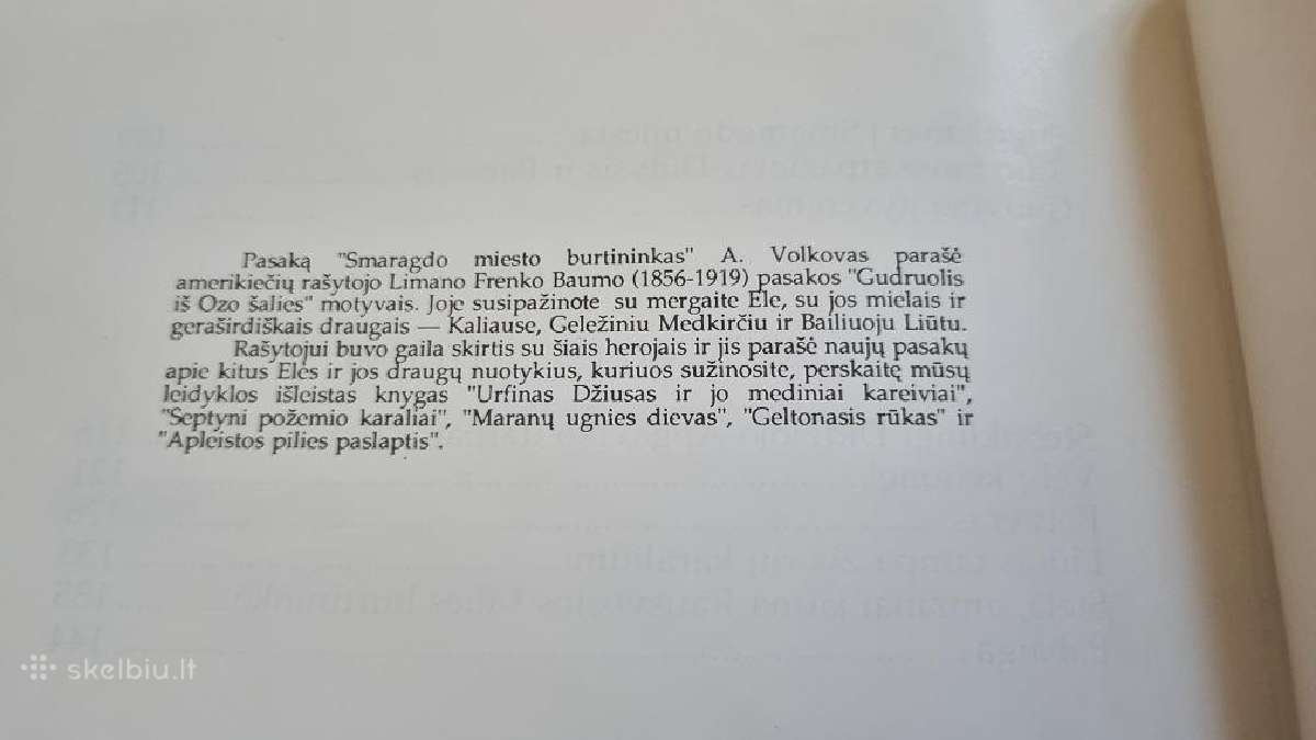 Knyga "Smaragdo miesto burtininkas" - nuotraukos Nr. 7