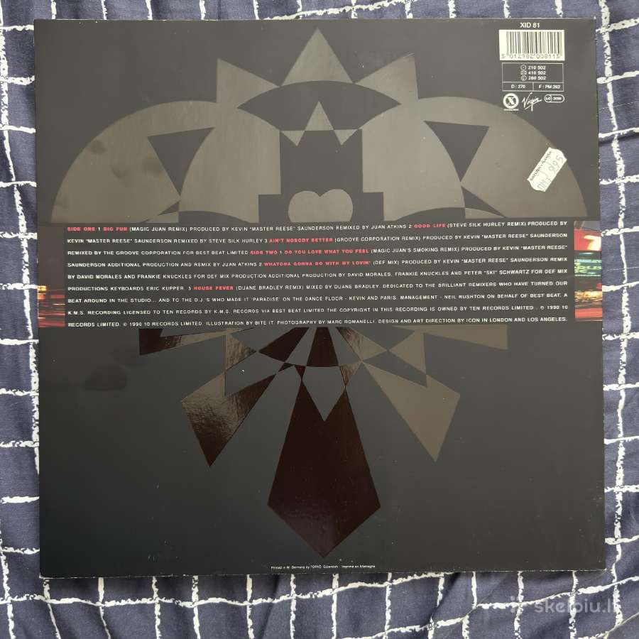 Inner City – Paradise Remixed Lp - nuotraukos Nr. 2