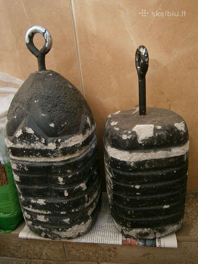 Cementiniai svarmenys pora - nuotraukos Nr. 2