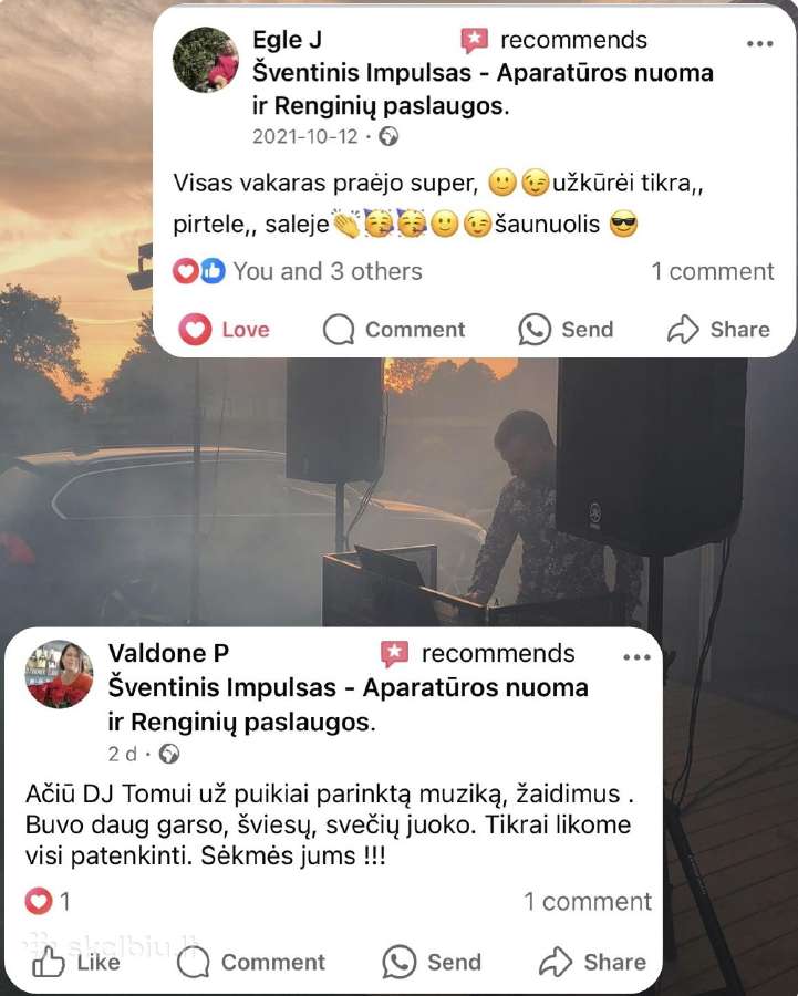 Dj / vedimas / nuoma Žemaitija ir + - nuotraukos Nr. 6