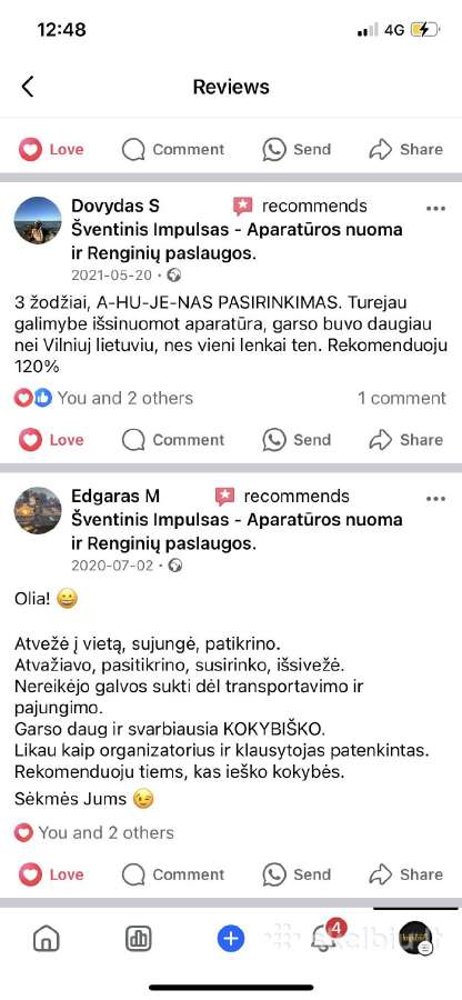 Dj / vedimas / nuoma Žemaitija ir + - nuotraukos Nr. 29
