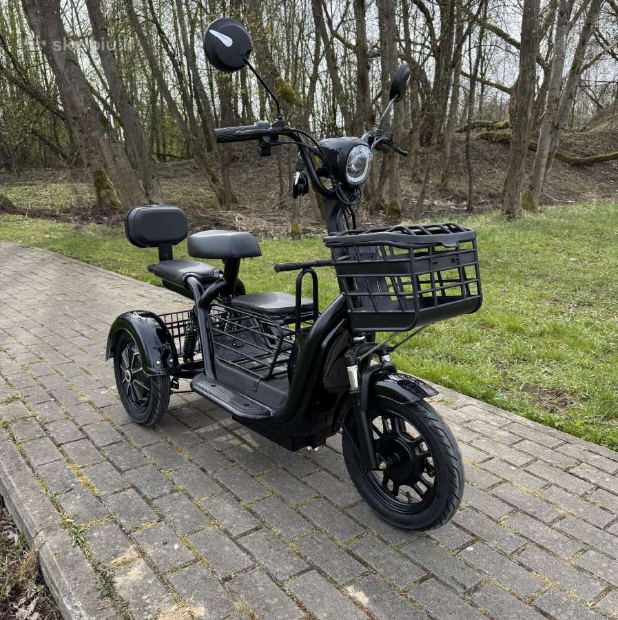 Elektrinis Triratis Skuteris SL-10 - nuotraukos Nr. 3