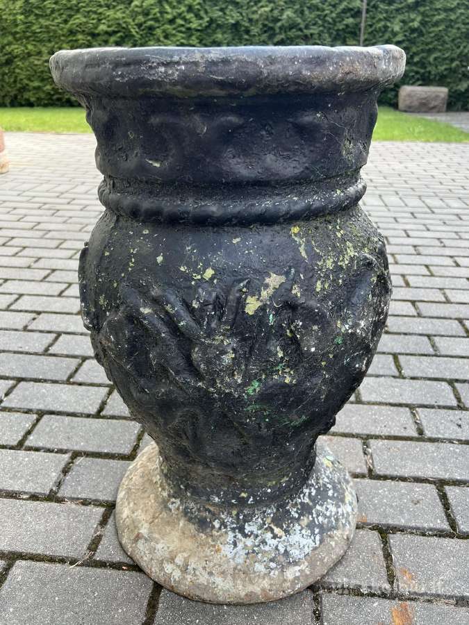 Šiukšliadėžė špižinė, ketaus, tarybinė - nuotraukos Nr. 2
