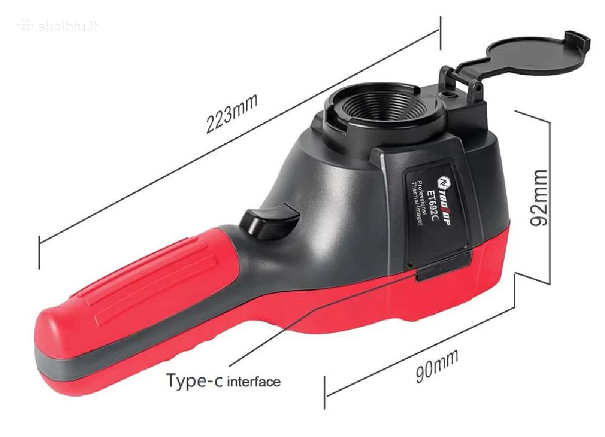 Rankinis termovizorius Tooltop E692c 256192 - nuotraukos Nr. 6