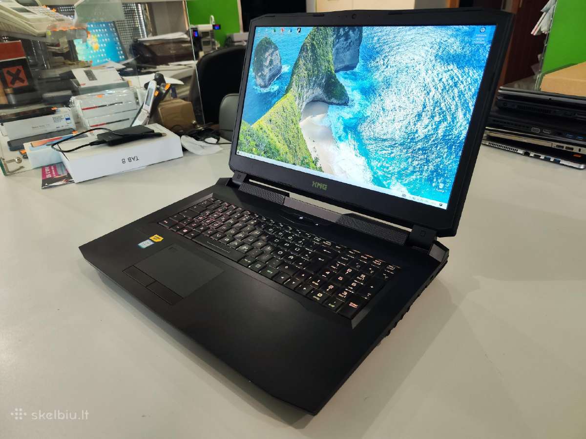 Clevo i7 7th 91w/17,3"3k 120hz/1080 8gb 190w - nuotraukos Nr. 7